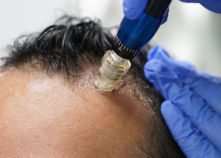 microneedling scalp treatment